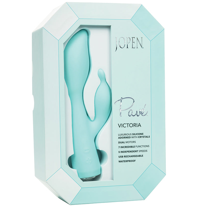 Pave Victoria Rechargeable Dual Stimulator - UABDSM