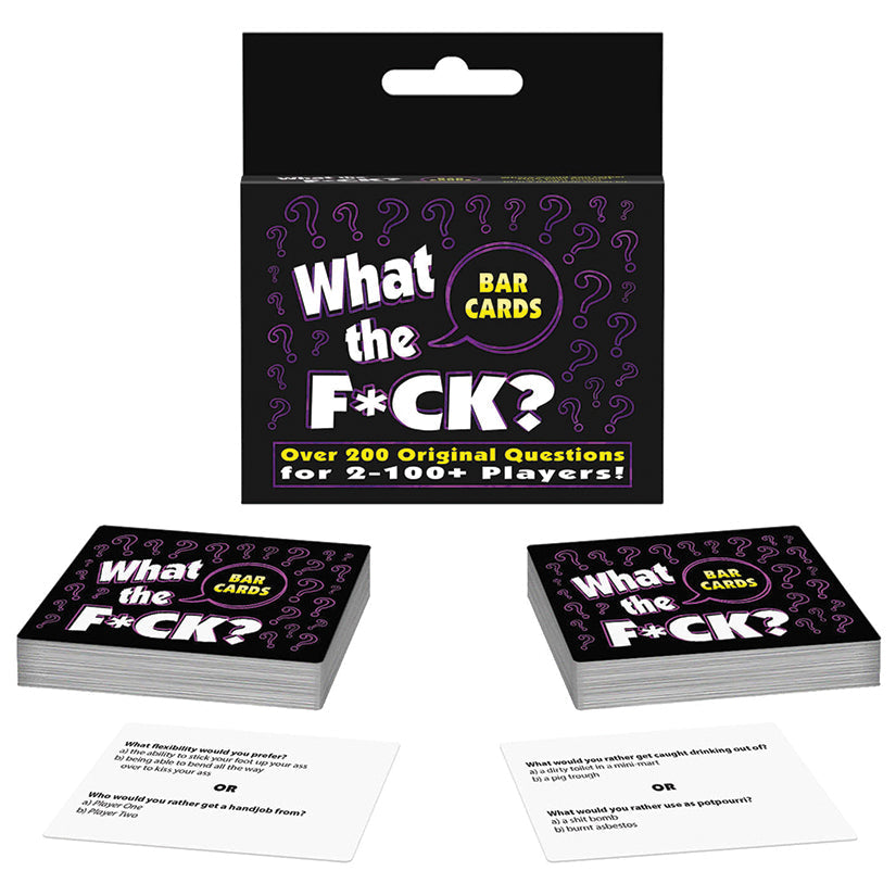 What the F*ck Bar Cards - UABDSM