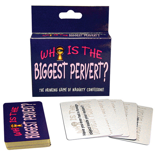 Who Is the Biggest Pervert? - Card Game - UABDSM