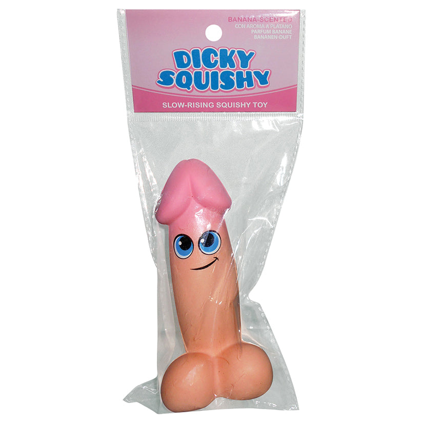 Dick Squishy 5.5 Tall - Banana Scented - UABDSM