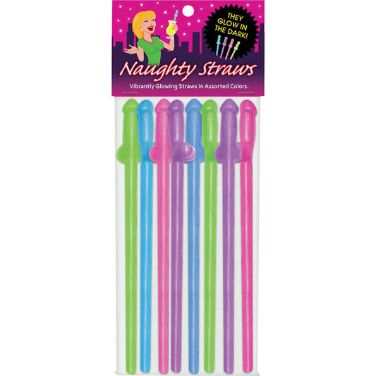 Glow-in-the-Dark Naughty Straws - UABDSM