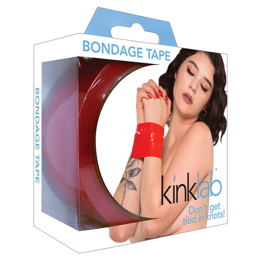 Kinklab Unisex Bondage Tape-Red - UABDSM