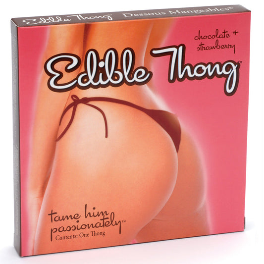 Edible Thong Chocolate & Strawberry - UABDSM