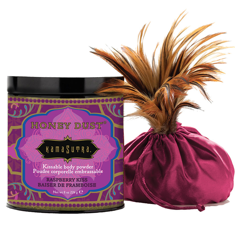 Honey Dust Body Powder - Raspberry Kiss - 8 Oz. - UABDSM