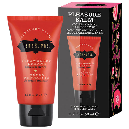 Pleasure Balm Sensations Body Gel - Strawberry  Dreams - 1.7 Fl. Oz. - UABDSM