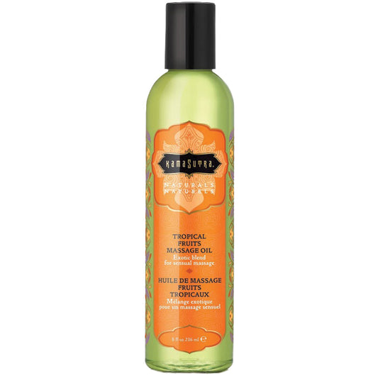 Naturals Massage Oil - Tropical Fruits 8 Fl Oz - UABDSM