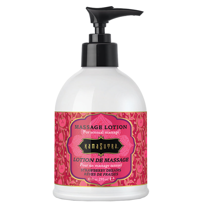 Massage Lotion - Strawberry Dreams - 10 Fl. Oz. (295 ml) - UABDSM