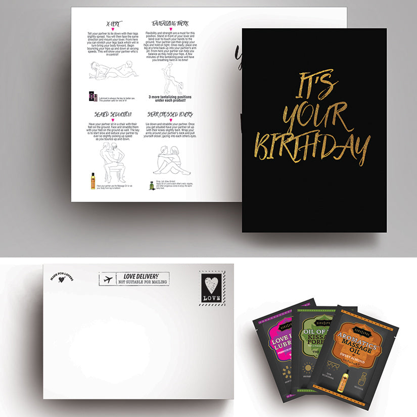 Kama Sutra Naughty Notes Its Your Birthday Greeting Card - UABDSM