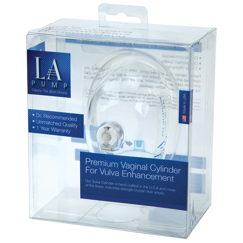 L.A. Pump Premium Vaginal Cylinder Small - UABDSM