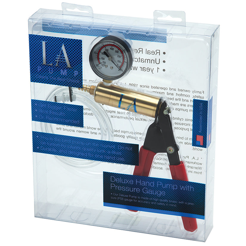 L.A. Pump Premium Deluxe Hand Pump-Retail Box - UABDSM