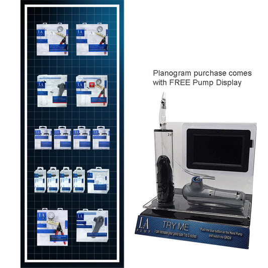 L.A. Pump Multi-Cylinder & Pump Planogram Display - UABDSM
