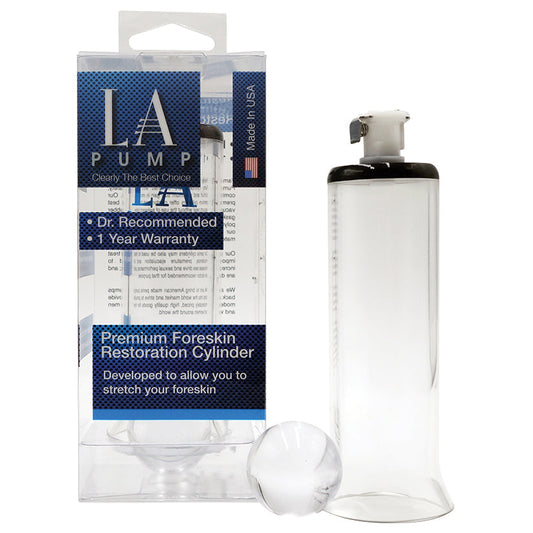 L.A. Pump Premium Foreskin Restoration Cylinder - UABDSM