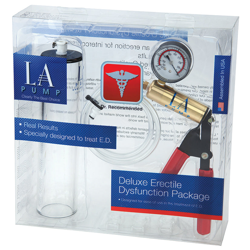 L.A. Pump Deluxe Erectile Dysfunction Package 2 x 9 - UABDSM