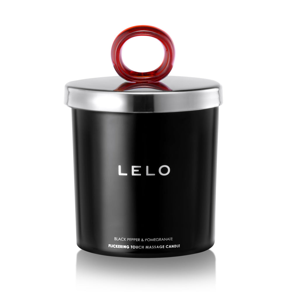 Lelo Black Pepper And Pomegranate Flickering Touch Massage Candl - UABDSM