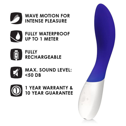 Lelo Mona Wave Midnight Blue Vibrator - UABDSM