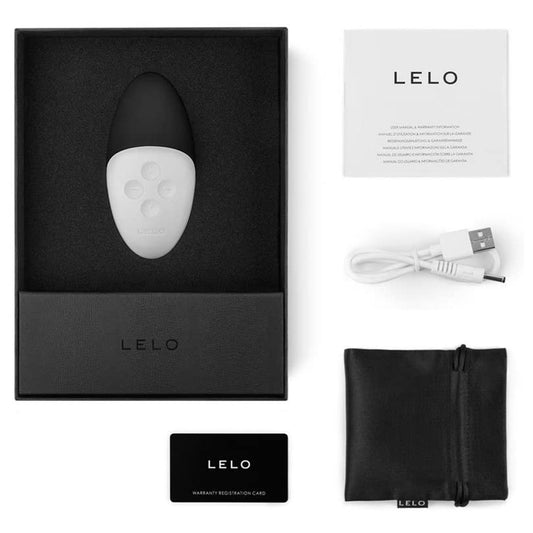 Lelo SIRI Version 2 Black Luxury Rechargeable Massager - UABDSM