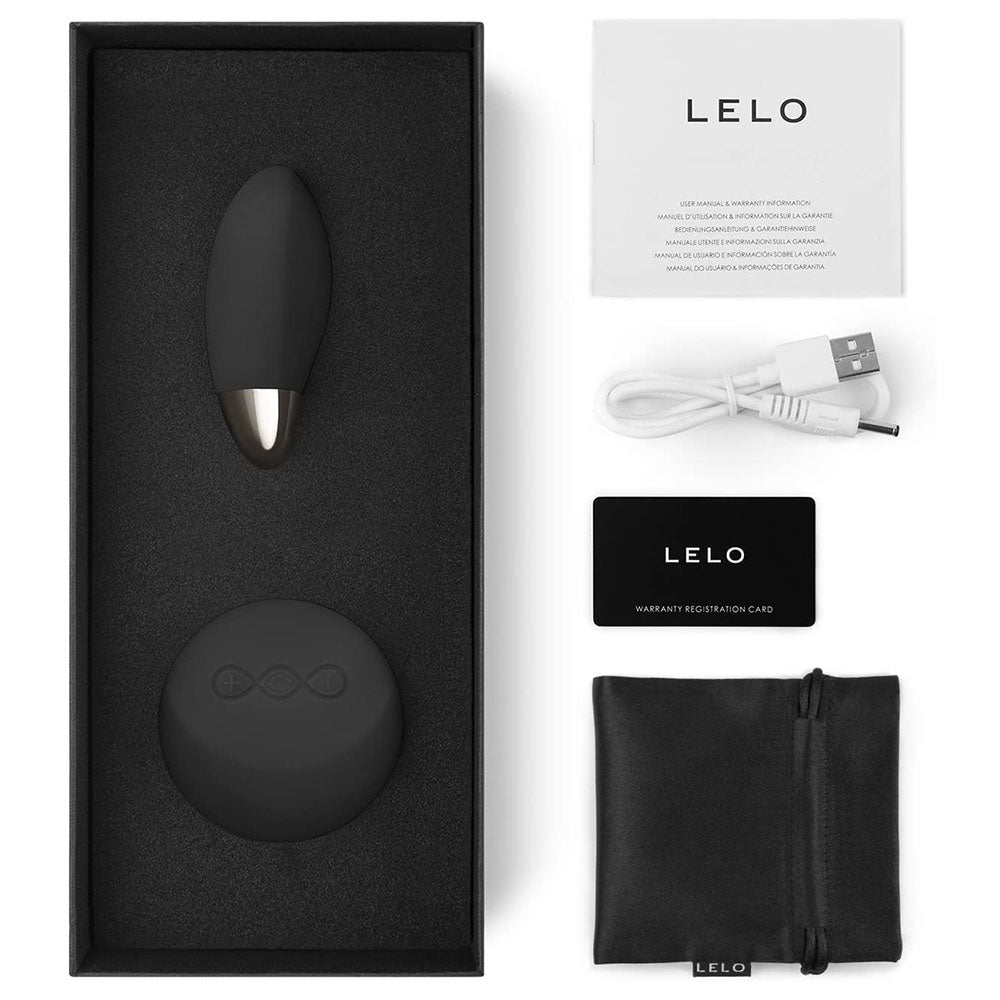 Lelo Lyla 2 Obsidian Black Vibrating Bullet - UABDSM