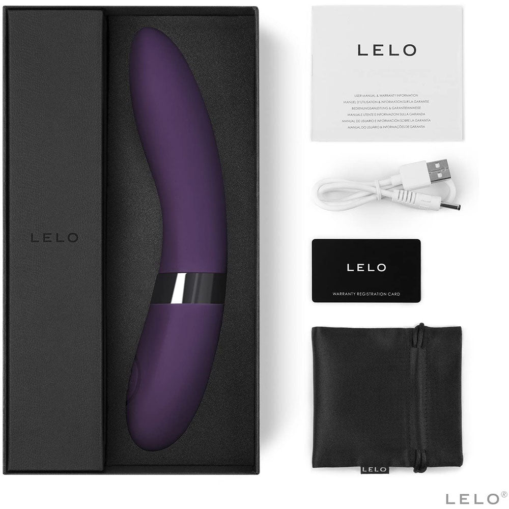 Lelo Elise 2 Plum Vibrator - UABDSM