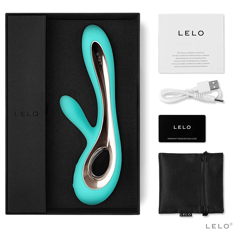 Lelo Soraya 2 Dual Rabbit Vibrator Aqua - UABDSM