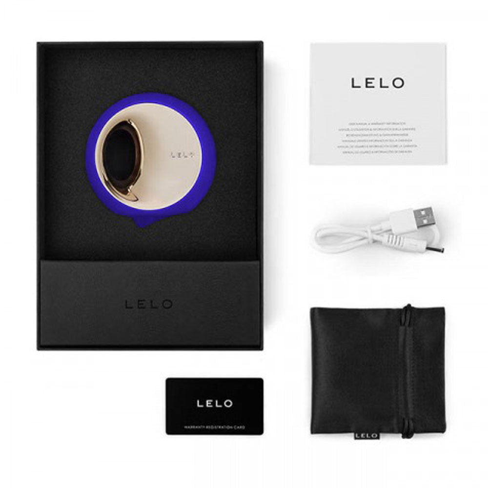 Lelo Ora 3 Deep Midnight Blue Oral Sex Stimulator - UABDSM