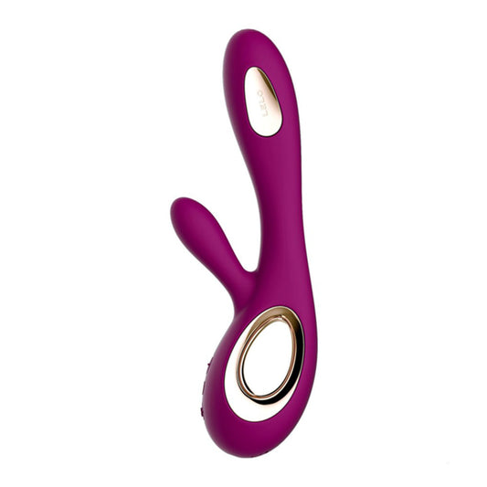 Lelo Soraya Wave Rose Dual Waterproof Rechargeable Vibrator - UABDSM