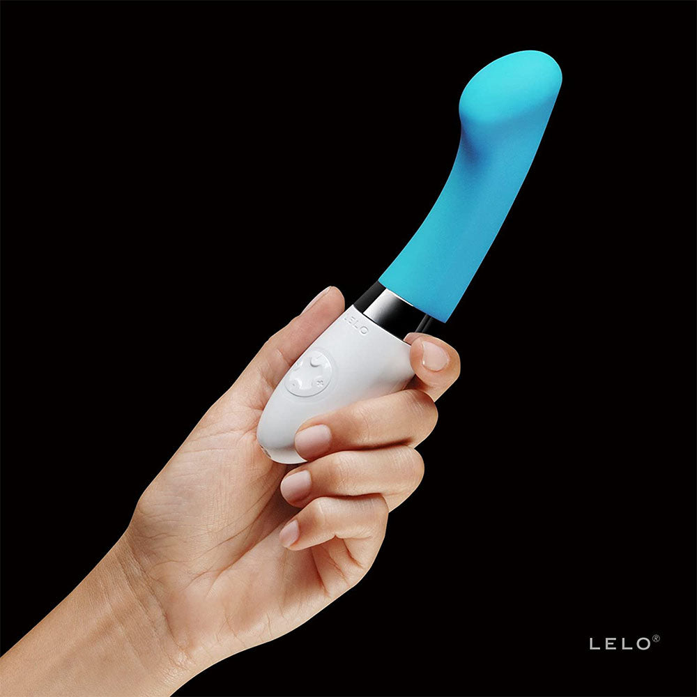 Lelo Gigi 2 Turquoise Blue G Spot Vibrator - UABDSM