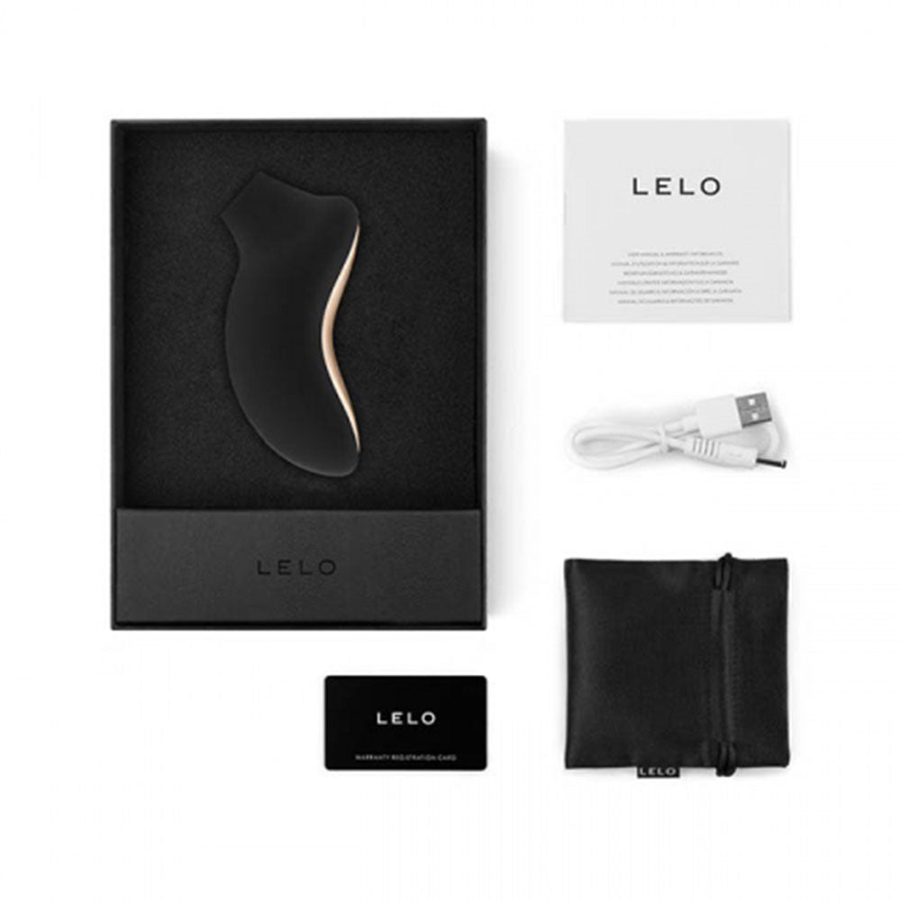 Lelo Sona 2 Black Clitoral Vibrator - UABDSM