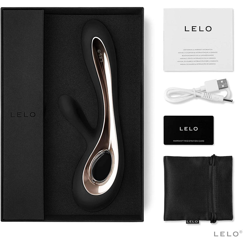 Lelo Soraya 2 Dual Rabbit Vibrator Black - UABDSM