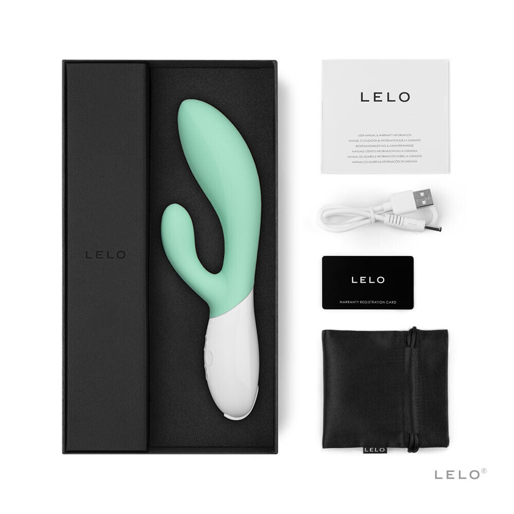 Lelo Ina 3 Dual Action Massager Seaweed - UABDSM