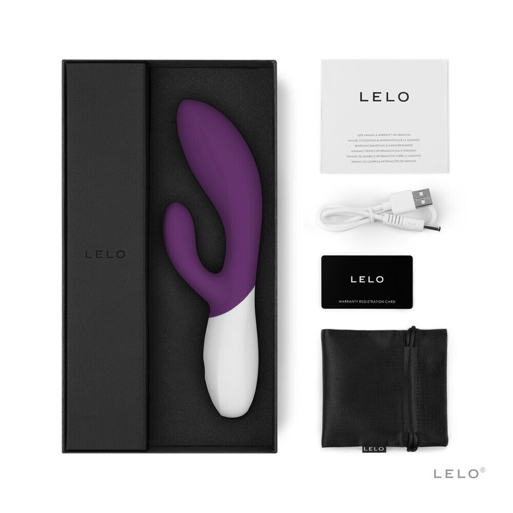 Lelo Ina Wave 2 Luxury Rechargeable Vibe Plum - UABDSM