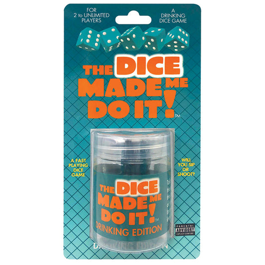 The Dice Made Me Do It Drinking Edition - UABDSM