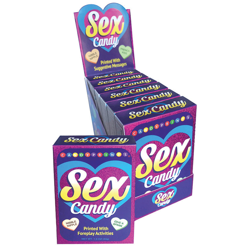 Sex Candy Foreplay Messages Display of 6 - UABDSM