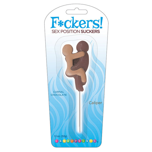 F*Ckers! Sex Position Suckers - Caliper -  Carnal Chocolate - UABDSM