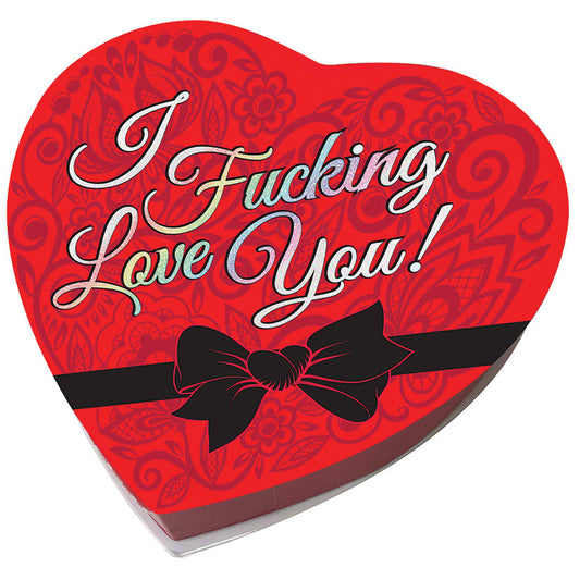I Fucking Love You Heart Box-Chocolate - UABDSM