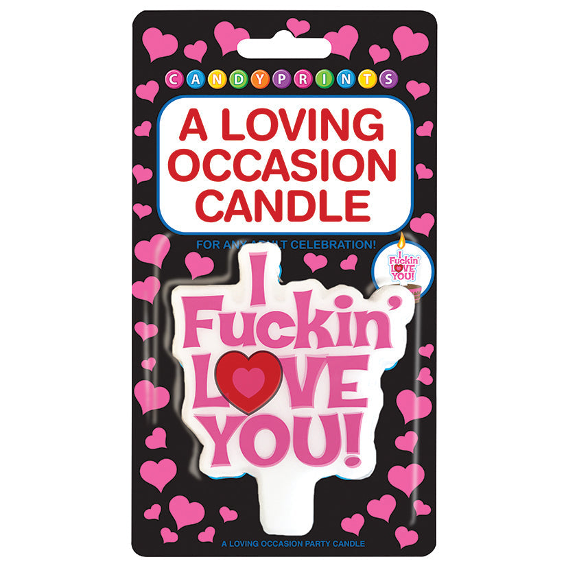 I Fuckin Love You Candle - UABDSM