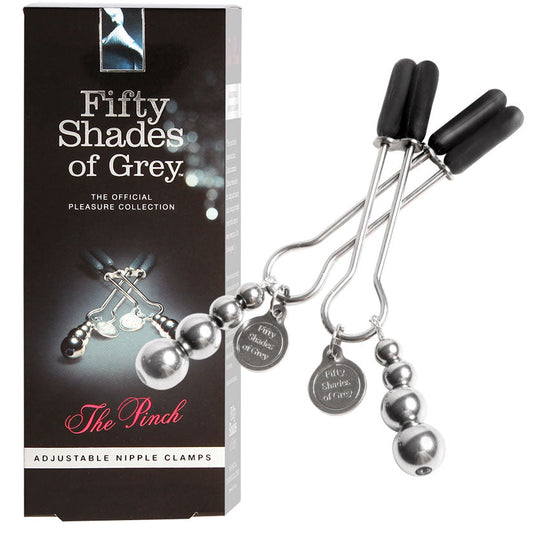 Fifty Shades of Grey the Pinch Adjustable Nipple  Clamps - UABDSM