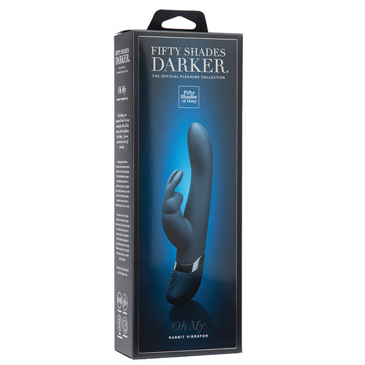 Fifty Shades Darker Oh My USB Rechargeable Rabbit Vibrator - UABDSM