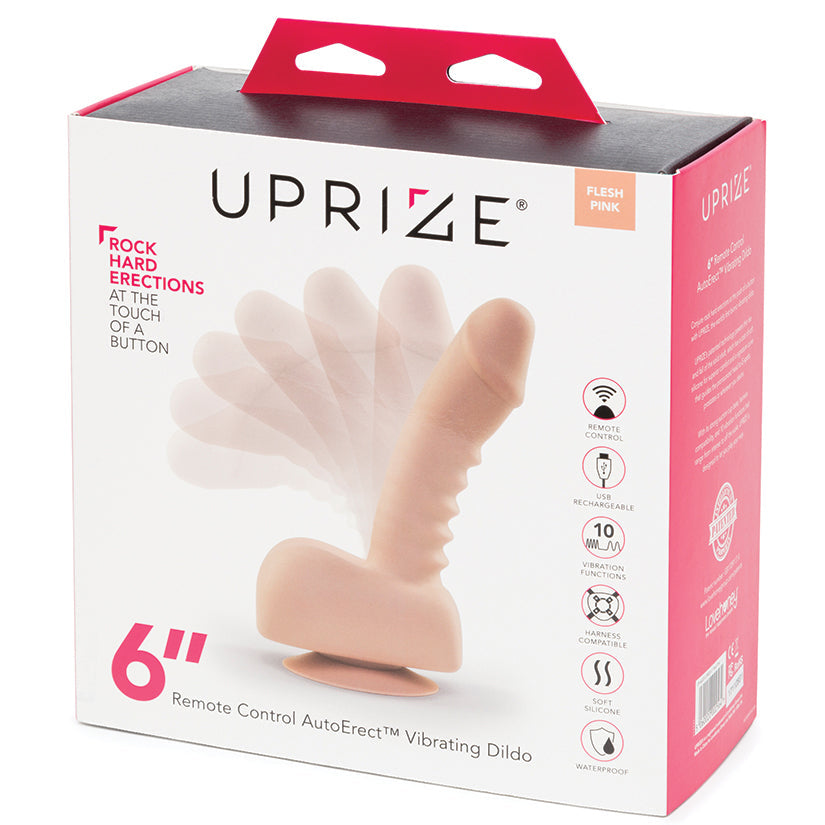 Uprize Remote Control Rising Realistic Dildo-Pink Flesh 6 - UABDSM