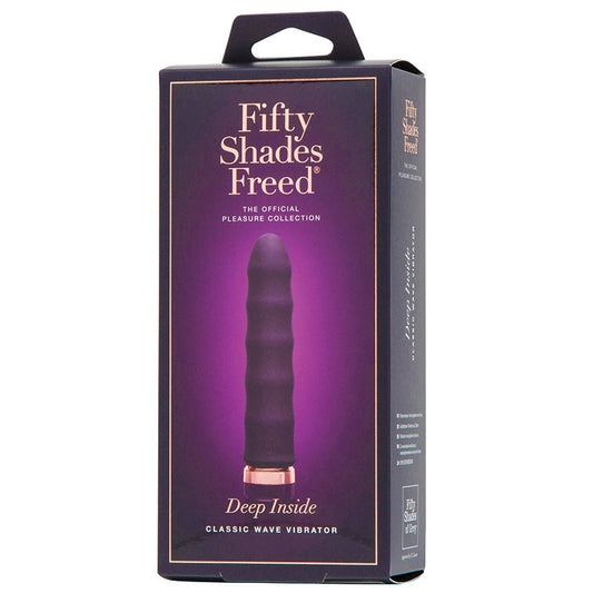 Fifty Shades Freed Deep Inside Rechargeable  Classic Wave Vibrator - UABDSM