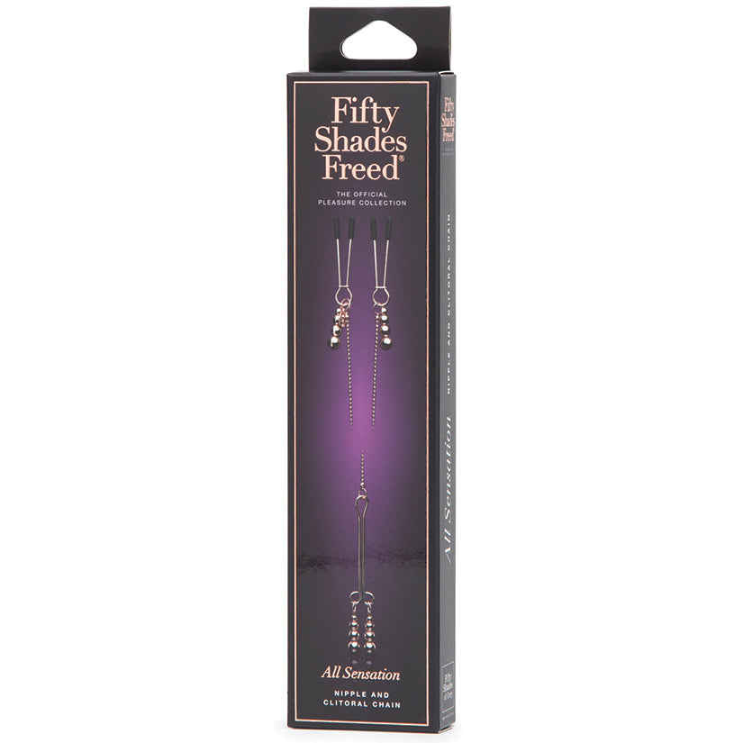 Fifty Shades Freed All Sensation Nipple &  Clitoral Chain - UABDSM