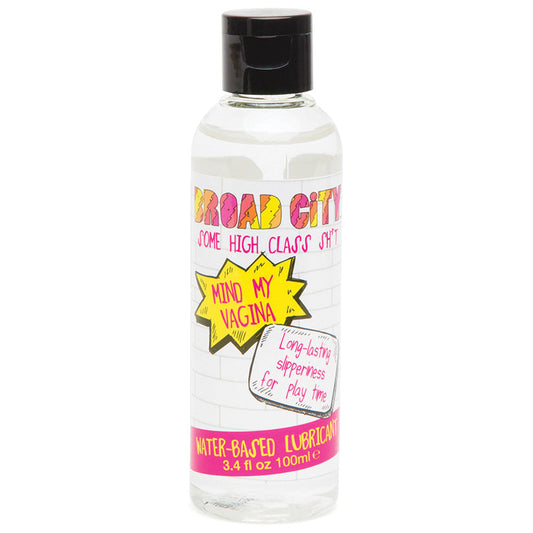 Broad City Mind My Vagina Water Based Lube - 3.4  Fl. Oz. / 100 ml - UABDSM