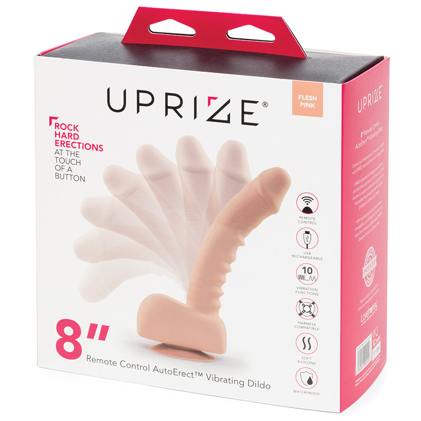 Uprize Remote Control Rising Realistic Dildo-Pink Flesh 8 - UABDSM