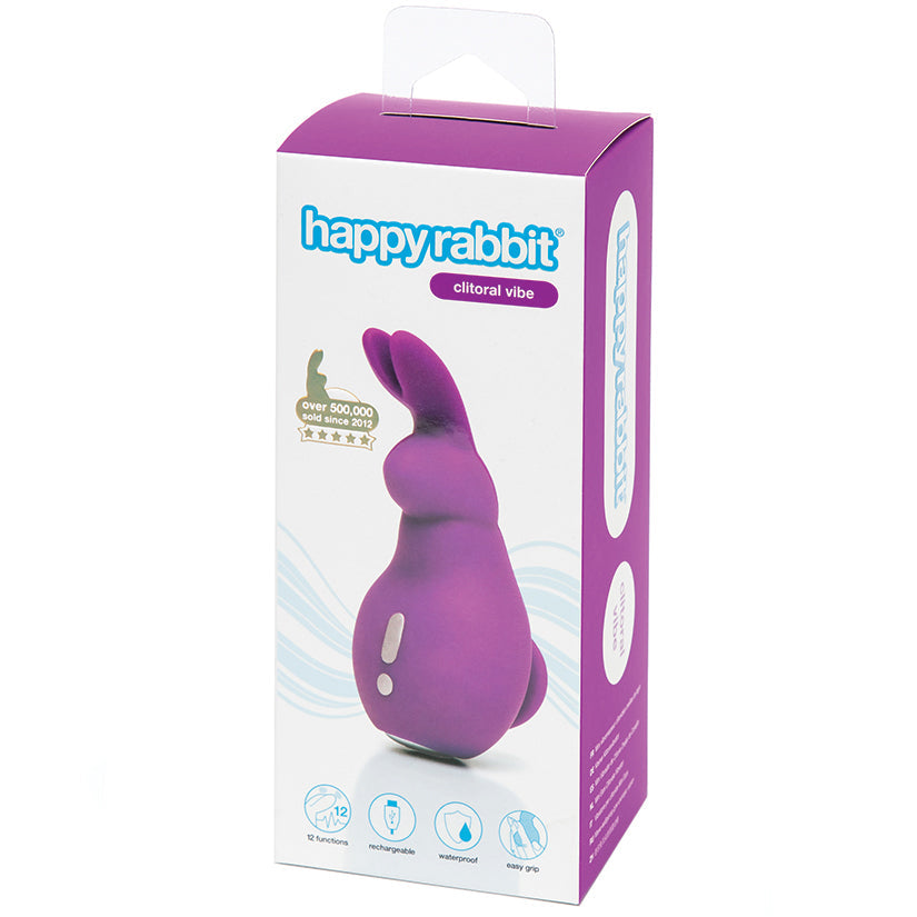 Happy Rabbit Mini Ears Clit Vibrator-Purple - UABDSM