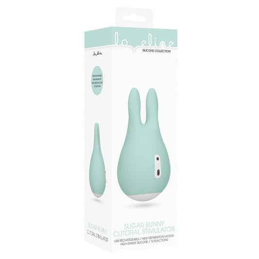 Loveline Sugar Bunny Clitoral Stimulator-Green - UABDSM
