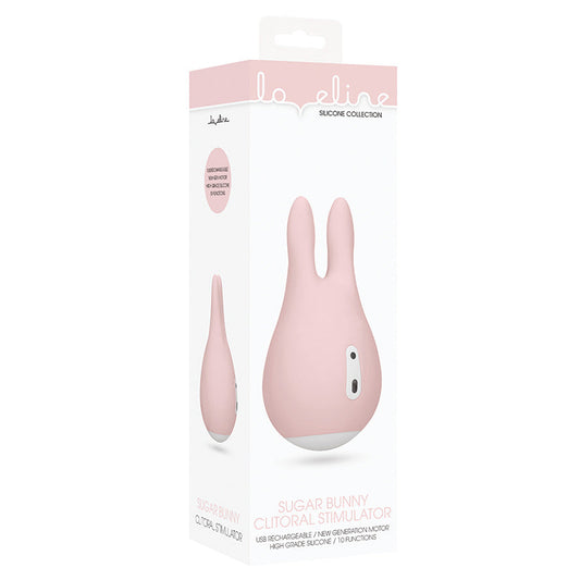 Loveline Sugar Bunny Clitoral Stimulator-Pink - UABDSM