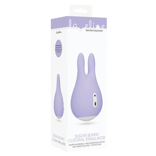 Loveline Sugar Bunny Clitoral Stimulator-Purple - UABDSM