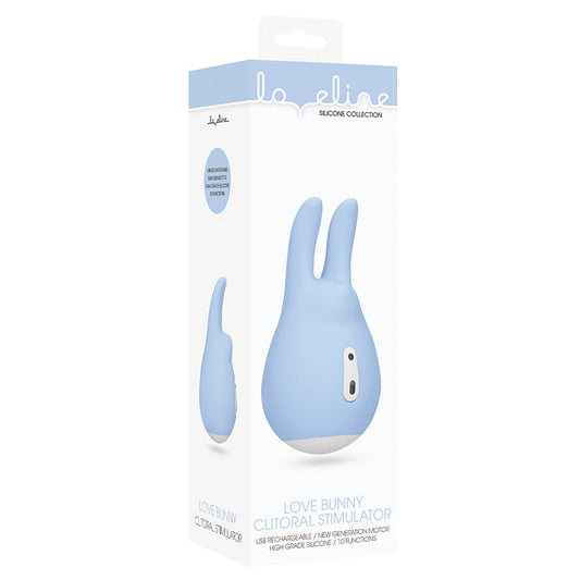 Loveline Love Bunny Clitoral Stimulator-Blue - UABDSM