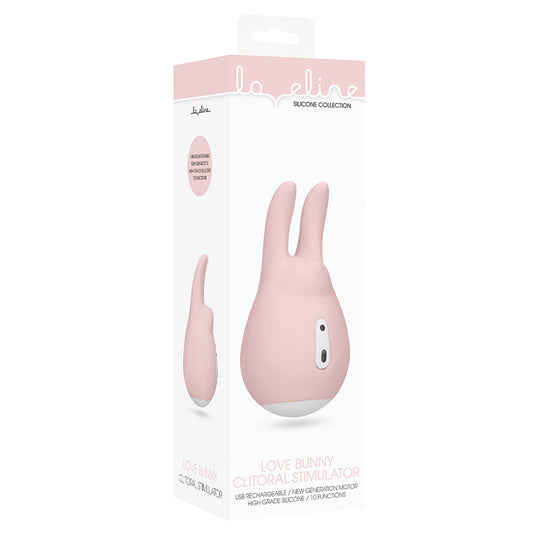Loveline Love Bunny Clitoral Stimulator-Pink - UABDSM
