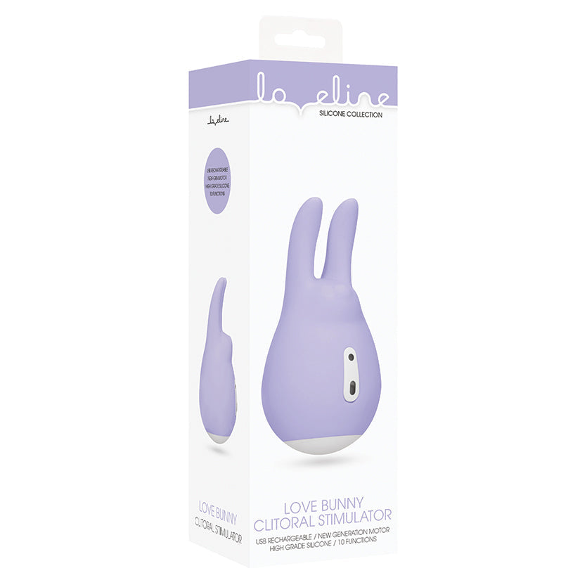 Loveline Love Bunny Clitoral Stimulator-Purple - UABDSM