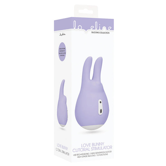 Loveline Love Bunny Clitoral Stimulator-Purple - UABDSM